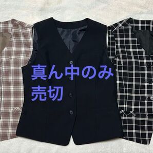 事務服 ベスト 2枚【バラ売り可】