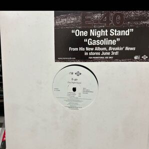 E-40 One Night Stand / Gasoline レコード プロモ盤