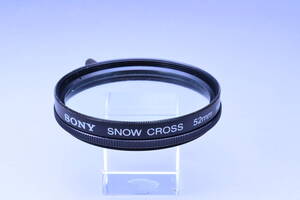 [ free shipping ]SONY Snow Cross 52mm filter 