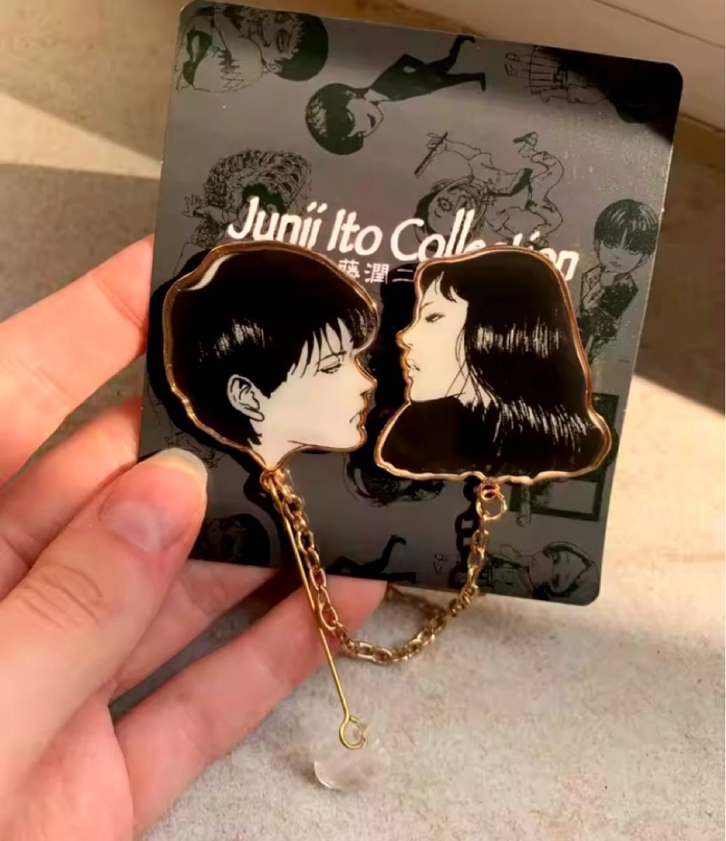 tamao world 刺繍カラビナ 伊藤潤二 富江 ホラー 漫画 カラビナ