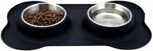  lovely pet bowl fixation mat * cat * dog * pet. tableware ( silicon ) meal ..... cleaning . easy!!