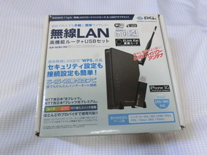 Planex 無線 LAN ブロードバンドルータ & USB アダプターセット BLW-54CW3-PKU