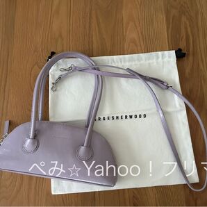 美品 未使用 EDIT.FOR LULU エディットフォールル マージシャーウッド パテントバッグ