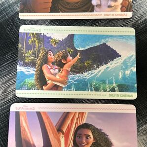 モアナと伝説の海 2 カード 3枚セット