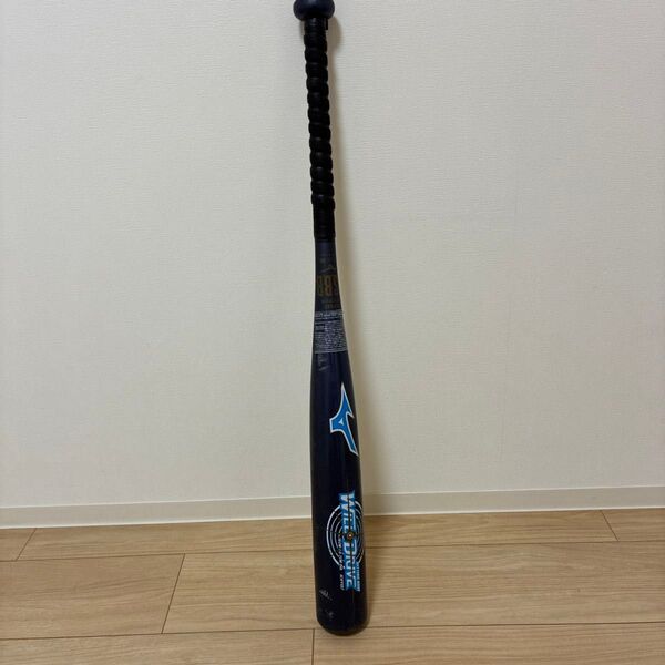 ミズノ 野球 少年軟式バット ジュニア 小学生軟式用FRP製 ウィルドライブブルー ヒッティングナビ 1CJFY13776