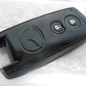 ☆マツダ 2ボタン キーレス スマートキー キャロル他・新品電池交換済☆1903-15-2