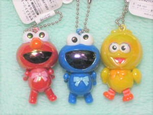 * unused set USJ goods movie Elmore nime cookie pon Star universal Studio character Sesame Street key holder 
