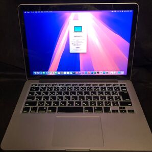 MacBook Pro Retina 13インチ・Ci5/8G/256G・Sequoia +Office2019・Win11Pro
