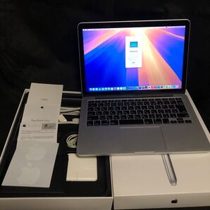MacBook Pro Retina 13インチ Mid2014・Ci5/8G/256G・Sequoia+Office・Win11