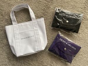 DEAN&DELUCA エコバッグ 京都限定カラー紫&ブラック&トートS