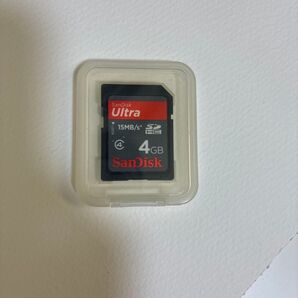 SDカード SD 4GB 【パッケージ無し】 SanDisk SDメモリカード 【データ消去済み】 メモリカード