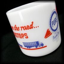 VINTAGE 1960'S~70'S FEDERAL Mug PURE TRUCK STOP フェデラルマグカップ ピュアトラックストップ Pure Oil Company No 18_画像8