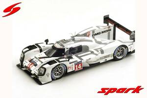 ■スパークモデル 1/18 2014 ポルシェ919 ハイブリッド #14 ルマン24h