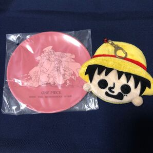 アニメ ワンピース メラニンプレートピンク キーホルダー がま口財布 キャラクター