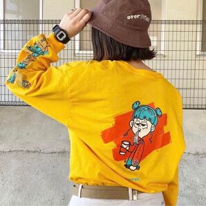 over print zero zero hero ロンT XL