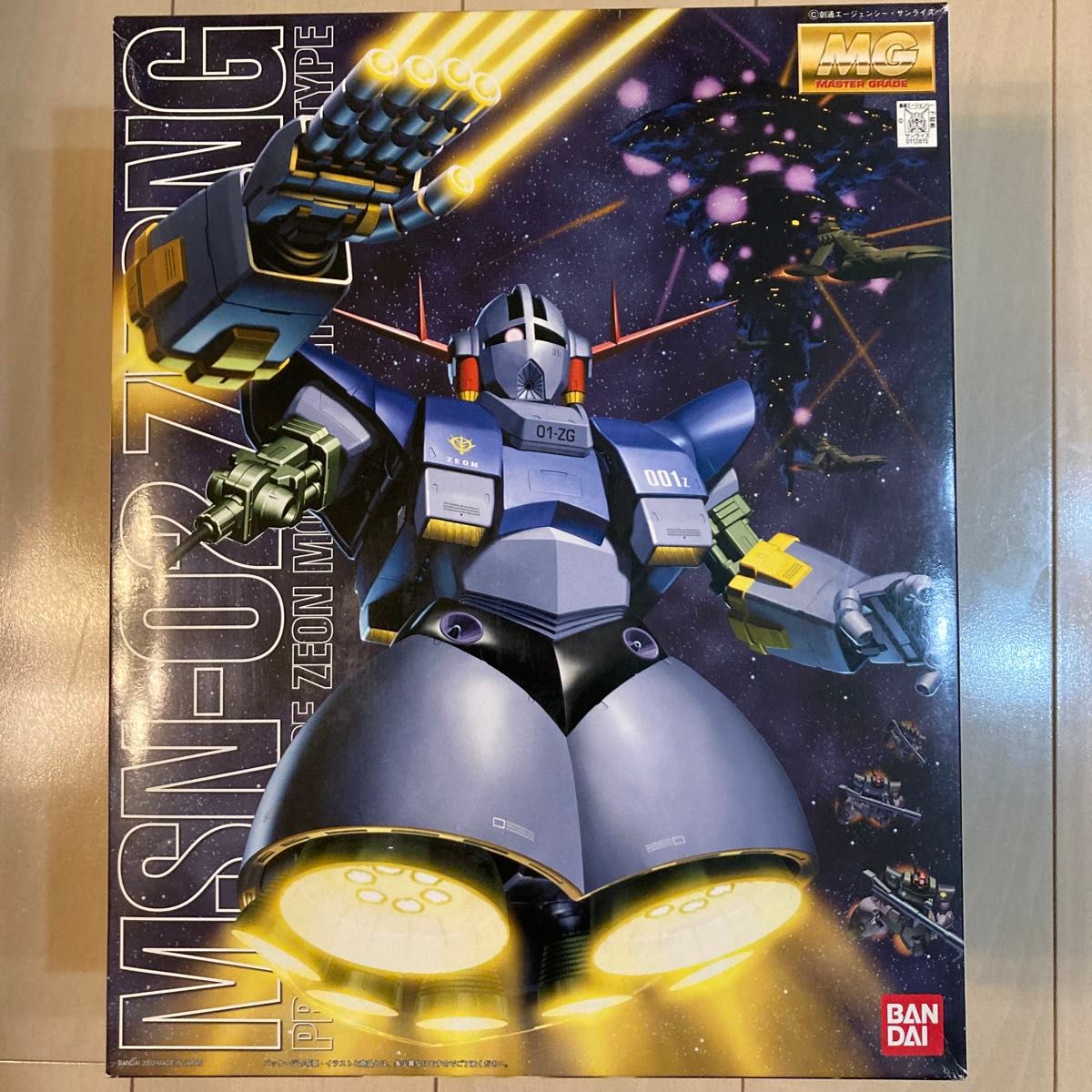 BANDAI MSN-02 ジオング （1/100スケール MG 機動戦士ガンダム
