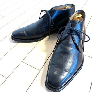 バーニーズニューヨーク チャッカブーツブラック39