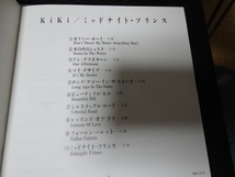 KIKI「MIDNIGHT PRINCE ミッドナイト・プリンス」1987年32DH-777 SALON MUSIC_画像3