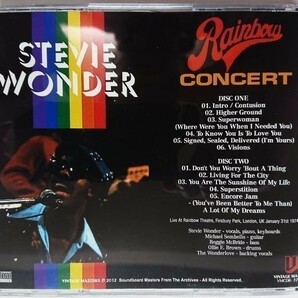 STEVIE WONDER / RAINBOW CONCERT 1974 [2CD]の画像2