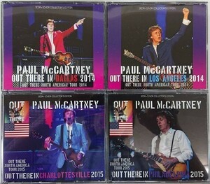 PAUL McCARTNEY - OUT THERE USA 2014/2015 [3CD+DVD] 　4点セット