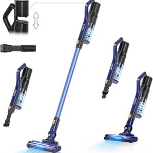 【大特価】掃除機 スティッククリーナー コードレス 軽量 静か サイクロン 2段階調整 ライト付き 新品 ハンディクリーナー