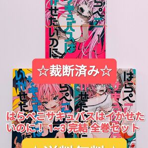 ☆ 裁断済み ☆ はらぺこサキュバスはイかせたいのに! 1~3 完結 全巻セット 講談社 ヤングマガジン 本 漫画 最新刊