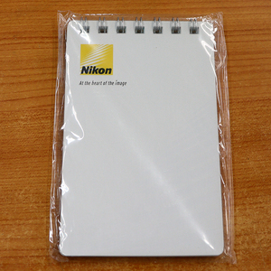 ニコン Nikon ロゴ入り メモ帳 ポケットサイズ 未使用 新品 R00030