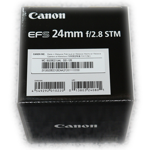キャノン Canon EF-S 24mm F2.8 STM 単焦点 交換レンズ 未使用 新品 N00022