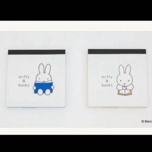 ミッフィー miffy 紀伊國屋書店 スクエアメモパッド 2冊セット