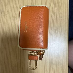 オレンジ キーケース