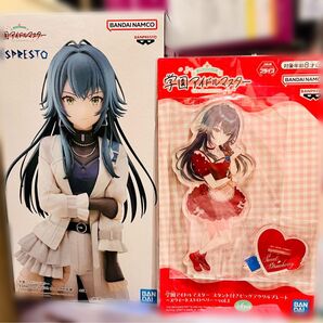 学園アイドルマスター/月村手毬/ESPRESTOフィギュア・スタンド付きビッグアクリルプレート/セット/未開封