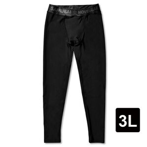 トレーニング用 スパッツ(黒3L) サムライムーブギア パワーアップ リライブ +αの機能