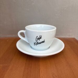 カフェキツネ Caf Kitsun セラミック カップ&ソーサーセット Sサイズ