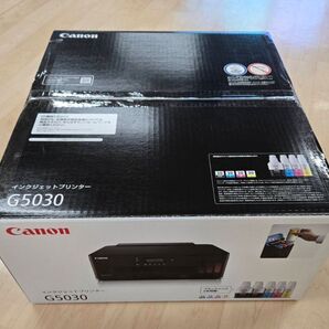 【美品】キャノン CANON インクジェットプリンター G5030 インク残量あり 2025年4月購入 印刷枚数極少
