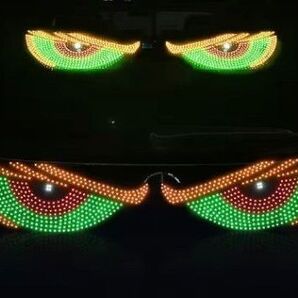 デビルアイLEDイルミネーションBigサイズ グリーン30cm×2 デコトラ 軽トラ ドリフト 旧車 街道レーサー 煽り運転防止