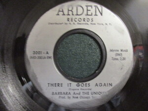 Barbara & The Uniques ： There It Goes Again 7'' / 45s ★ '70 レディーソウル Lady Soul + コーラス ☆ c/w What's The Use