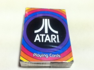 ゲームグッズ ATARI ビデオゲーム トランプ (ATARI Video Games Playing Cards)