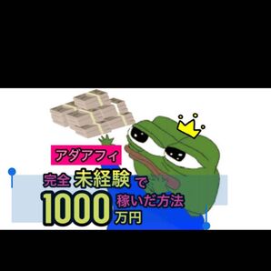 ★【Instagram】アダアフィ完全未経験の無能が6ヶ月で1000万稼いだ方法★インスタ運用の全て★定価25.000円★