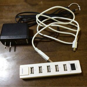 USB2.0ハブ BSH7AE03 中古品 7ポート