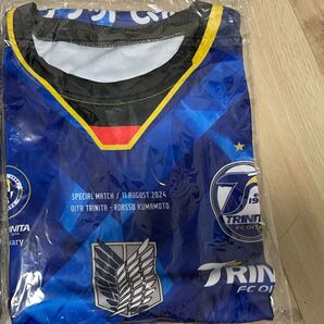 大分トリニータ30周年 進撃の巨人シャツ 大分トリニータ 進撃の巨人