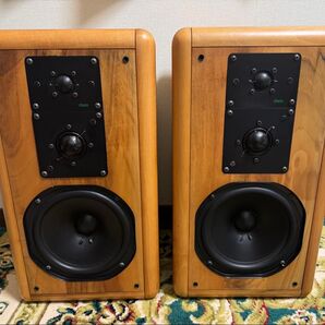 ①左側 Chario Hiper 3X 1991年製 イタリア製 ブックシェルフ 3ウェイスピーカー 希少 ヴィンテージ