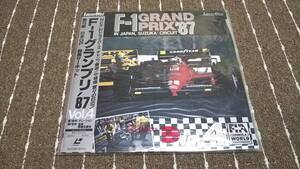 13■F-1グランプリ 87 Vol4 第15戦 日本GP 鈴鹿サーキット/LD/レーザーディスク F-1オリジナルイナスト付の商品画像