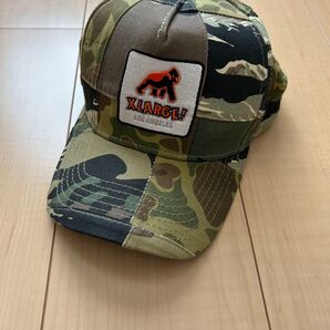 X-LARGE エクストララージ 迷彩キャップ ニューエラゴリラロゴ 2個セット
