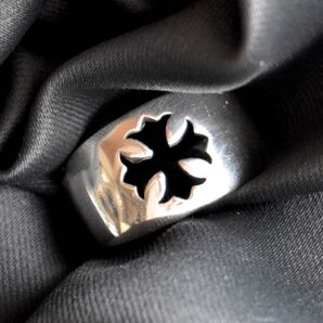 19号21号24号幅広 メンズ アンティーク風シルバー クロスデザイン リング 指輪 高品質 お値下げ不可