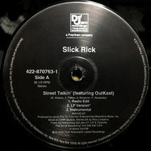 Slick Rick - Street Talkin' (feat. OutKast) / I Own America 【US ORIGINAL 12inch】 Def Jam Recordings - 422 870 763-1_画像3