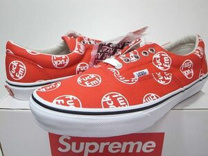 【即決 送料無料】Supreme x VANS Era Fuck Em FE F*ck 26.5cm US8.5新品 シュプリーム バンズ 別注 限定 エラ 赤REDレッド 2014年リリース