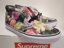 【即決 送料無料】Supreme x VANS Chukka 95 Power Corruptions Lies PCL Flower 26.5cm US8.5新品 フラワー柄 花柄バンズ チャッカ 2013年_画像1