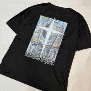 【無料配送】半袖 Tシャツ 3XL 4L ゆったり 黒 くろ メンズ 韓国