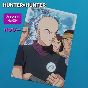 初期 HUNTER×HUNTER【ハンゾー】ブロマイド No.0034