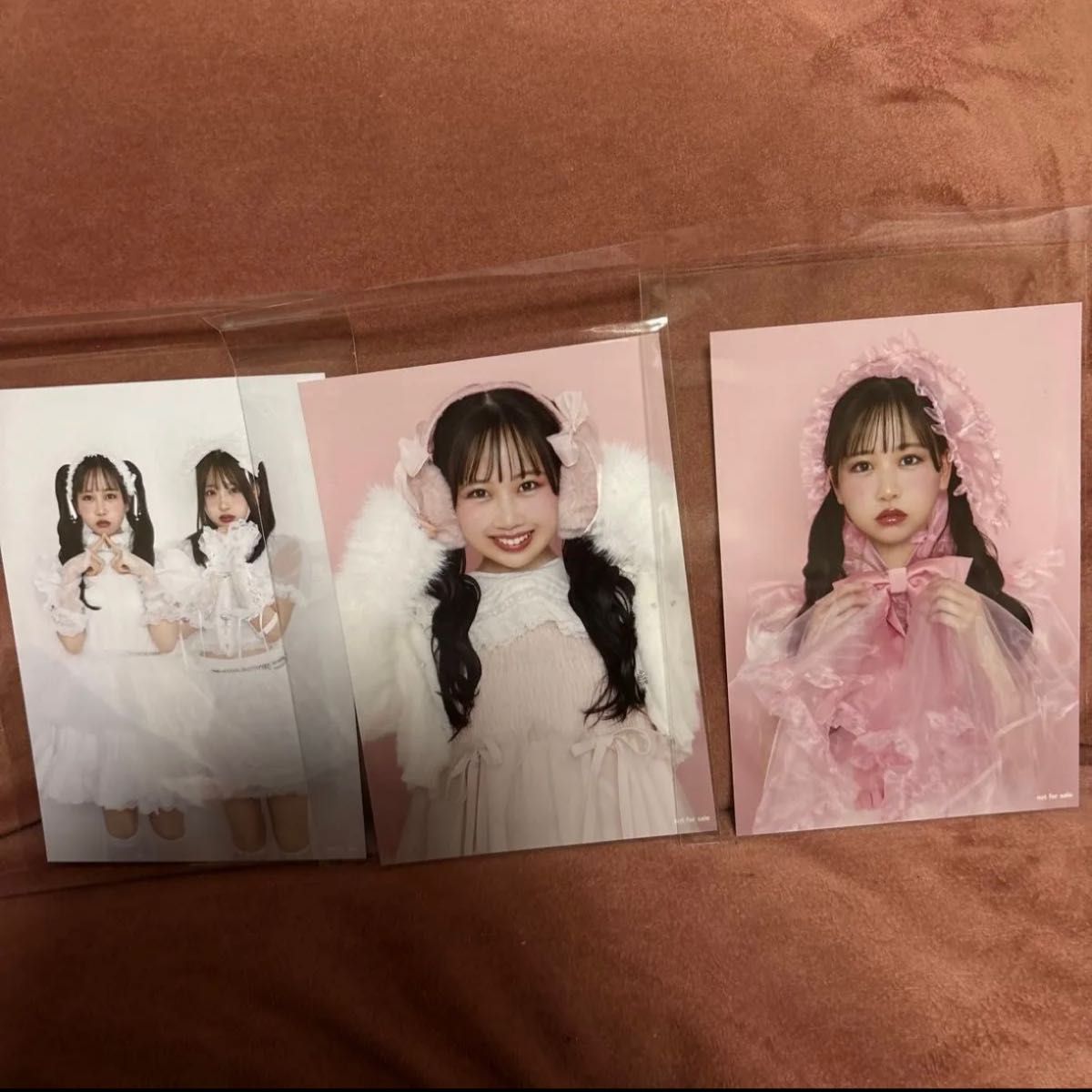 FRUITS ZIPPER 松本かれん チェキ ランチェキ オーガンジー衣装